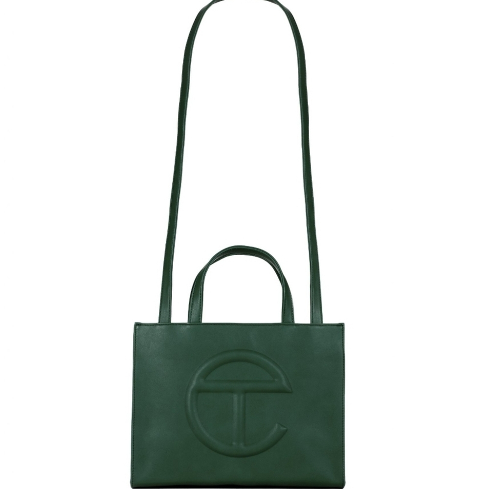 Dark Green Medium Telfar Shopping Bag